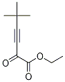 2-オキソ-5,5-ジメチル-3-ヘキシン酸エチル 化学構造式