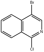 4-Bromo-1-chloroisoquinoline Struktur