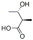 (2R,3S)-3-hydroxy-2-methyl-butanoic acid Structure