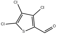 2-Thiopenecarboxaldehyde, 3,4,5-trichloro- Struktur