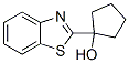 Cyclopentanol, 1-(2-benzothiazolyl)- (9CI) Struktur