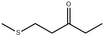 1-(Methylthio)pentan-3-one Struktur