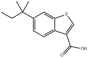 6-(1,1-ジメチルプロピル)-1-ベンゾチオフェン-3-カルボン酸 price.
