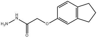 AKOS B015228|2-(2,3-二氢-1H-茚-5-氧基)乙烷肼