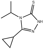 5-环丙基-4-异丙基-2H-1,2,4-三唑-3-硫酮, 667437-60-7, 结构式