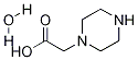 2-(1-PIPERAZINYL)ACETIC ACID MONOHYDRATE, 667462-09-1, 结构式