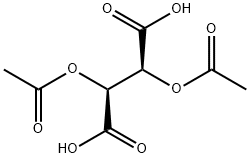 (+)-DIACETYL-D-TARTARIC ACID Struktur