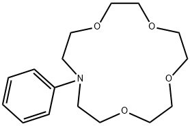 N-PHENYLAZA-15-CROWN 5-ETHER Struktur