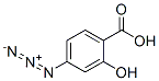 4-叠氮水杨酸, 66761-27-1, 结构式