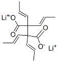 dilithium tetrapropenylsuccinate Struktur