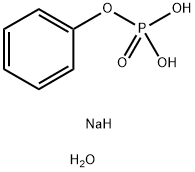 Disodium phenyl phosphate dihydrate Struktur