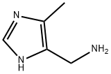 1H-IMIDAZOLE-4-METHANAMINE,5-METHYL Struktur
