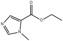 Ethyl 1-Methylimidazole-5-carboxylate Structure