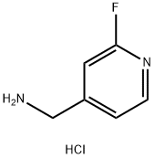 (2-FLUOROPYRIDIN-4-YL)METHANAMINE DIHYDROCHLORIDE Structure