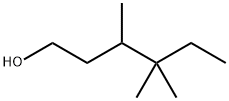 3,4,4-トリメチル-1-ヘキサノール 化学構造式