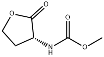 Carbamic acid, [(3R)-tetrahydro-2-oxo-3-furanyl]-, methyl ester (9CI) 结构式
