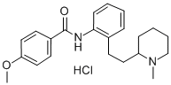 恩卡尼盐酸盐, 66794-74-9, 结构式
