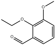 2-ETHOXY-3-METHOXYBENZALDEHYDE Structure