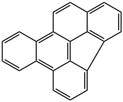 Dibenzo[b,mno]fluoranthene Struktur