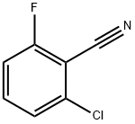 2-クロロ-6-フルオロベンゾニトリル 化学構造式