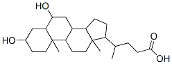 4-(3,6-dihydroxy-10,13-dimethyl-2,3,4,5,6,7,8,9,11,12,14,15,16,17-tetradecahydro-1H-cyclopenta[a]phenanthren-17-yl)pentanoic acid Structure