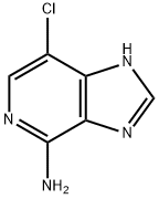 1H-Imidazo[4,5-c]pyridin-4-amine,  7-chloro-, 668268-69-7, 结构式