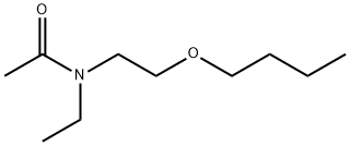 N-(2-Butoxyethyl)-N-ethylacetamide Struktur