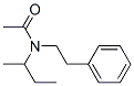 N-sec-Butyl-N-phenethylacetamide Struktur