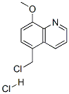 8-甲氧基-5-氯甲基喹啉盐酸盐,668275-75-0,结构式
