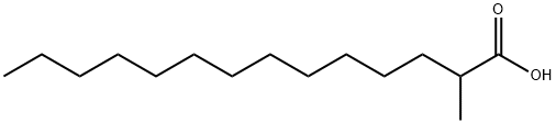 2-methylmyristic acid Structure