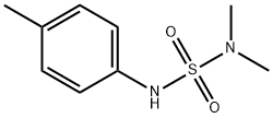N,N-ジメチル-N'-(4-メチルフェニル)スルファミド 化学構造式