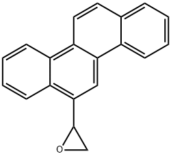6-オキシラニルクリセン 化学構造式