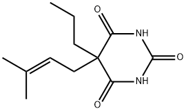 66842-95-3 5-(3-Methyl-2-butenyl)-5-propylbarbituric acid