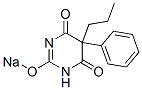 5-Phenyl-5-propyl-2-sodiooxy-4,6(1H,5H)-pyrimidinedione Struktur