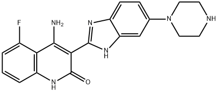 N-Desmethyl Dovitinib Structure