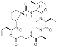绿僵菌素A,6686-70-0,结构式