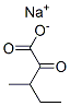 (+/-)-3-甲基-2-氧戊酸钠,66872-74-0,结构式