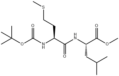 BOC-MET-LEU-OME Structure