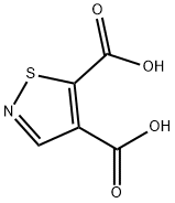 isothiazole-4,5-dicarboxylic acid Struktur