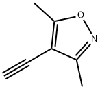 4-ETHYNYL-3,5-DIMETHYL-ISOXAZOLE 化学構造式