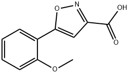 5-(2-METHOXY-PHENYL)-ISOXAZOLE-3-CARBOXYLIC ACID Structure