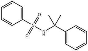 N-(α,α-Dimethylbenzyl)benzenesulfonamide Structure