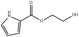 1H-Pyrrole-2-carboxylicacid,2-hydroxyethylester(9CI) Structure