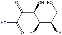 D-arabino-2-ヘキスロソン酸 化学構造式