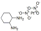 cyclohexane-1,2-diamine, platinum(+2) cation, dinitrate Struktur
