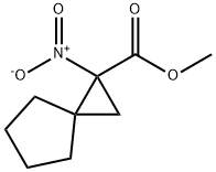 Spiro[2.4]heptane-1-carboxylic acid, 1-nitro-, methyl ester (9CI)|