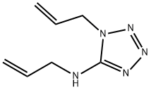 1H-Tetrazol-5-amine, N, 1-di-2-propenyl- Structure