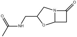 Acetamide,  N-[(7-oxo-4-oxa-1-azabicyclo[3.2.0]hept-3-yl)methyl]- Struktur