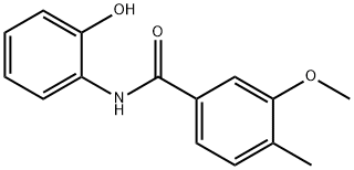 Benzamide, N-(2-hydroxyphenyl)-3-methoxy-4-methyl- (9CI) 化学構造式