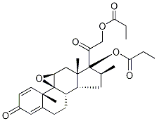 BetaMethasone 9,11-Epoxide 17,21-Dipropionate Structure
